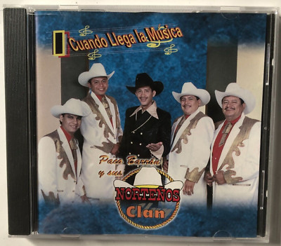 Paco Barron Y Sus Norteños Clan, Cuando Llega La Musica, 1999 Mexican CD Album