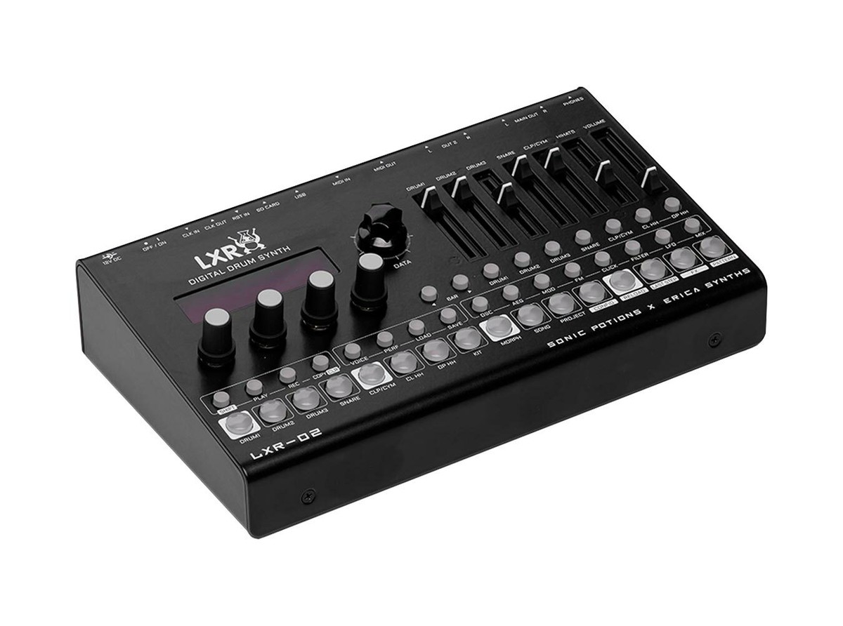 Erica Synths LXR-02 Desktop Digital Drum Synthesizer for
