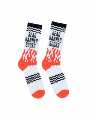 Read Banned Books Gym Socks-Large