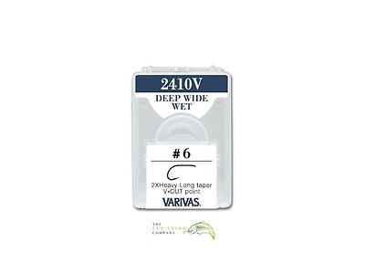 Varivas 2410V Deep Wide Fliegenbindehaken | Nassfliegen, Nymphen, Forelle, Äsche etc.