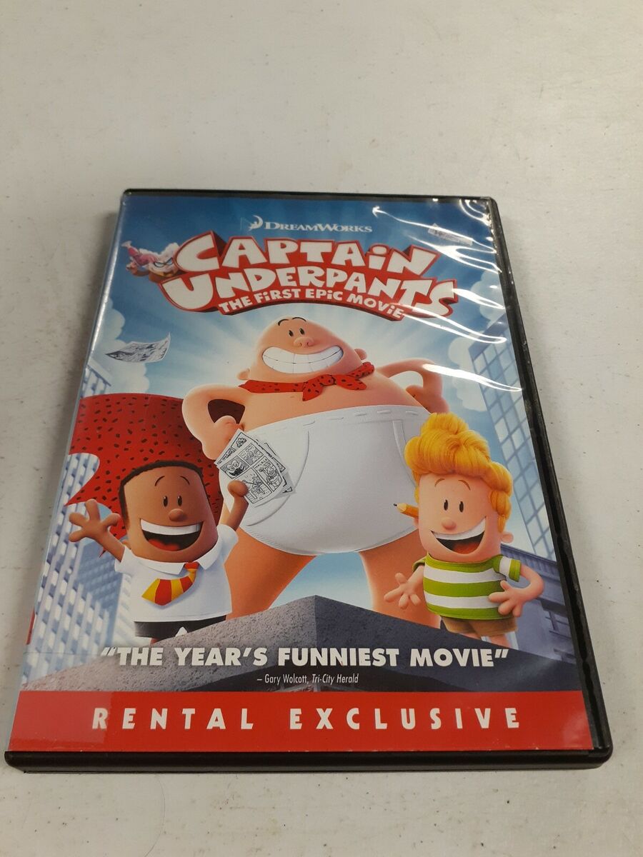 Captain Underpants: The First Epic Movie (DVD) 