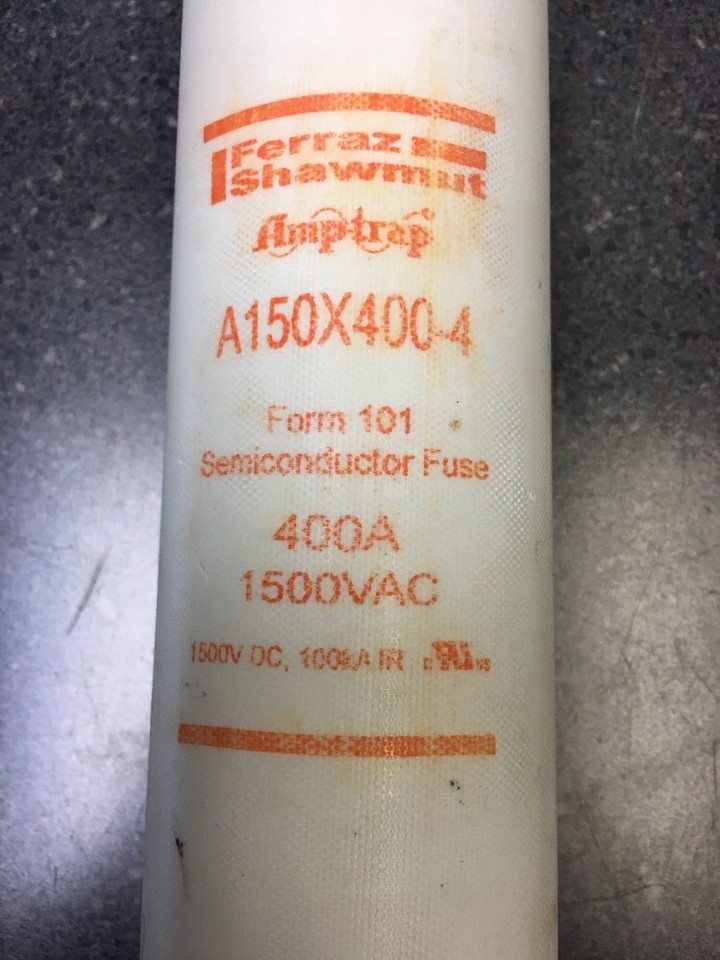 Fusible Amp-Trap Gould Shawmut A50P600 - 600A, 500V AC, Type 4, Form 101 - Neuf (léger Stockage)