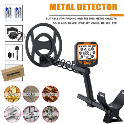 Metal Detector Waterproof Underground Gold Metel Silver Hunter High Sensitive