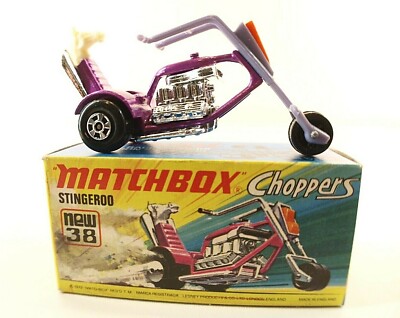 Matchbox Superfast Choppers Nr°38 Stingeroo 8 CM Neu Neuwertig Box / Inbox