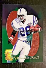 1995 Absolute Prime   Pigskin Previews #8   Marshall Faulk  Team: Indianapolis 