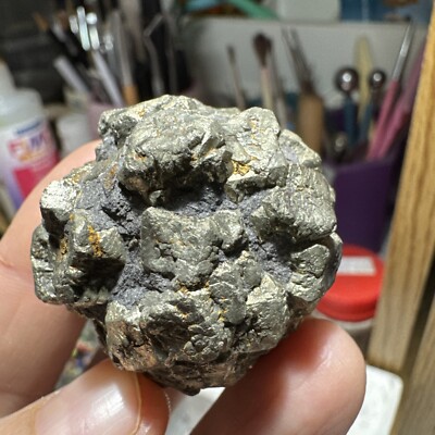 Rohpräparat Pyrit Gestein Geologie Sammler 100g Beispiel gut    