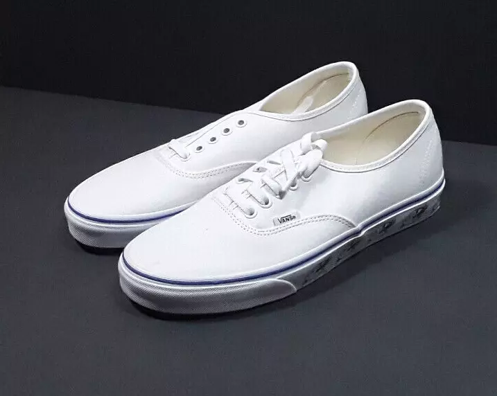 Vans Sidewall Paint Authentic Shoes - White - 11