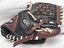 Rawlings Youth PL90MB Baseball Glove RHT Black Brown Players Series