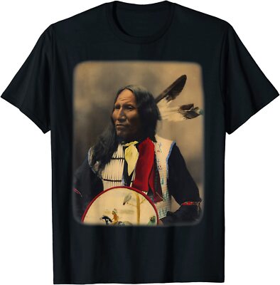 NEW LIMITED Chief With Nose Native American Design Great Gift Idea T-Shirt S-3XL