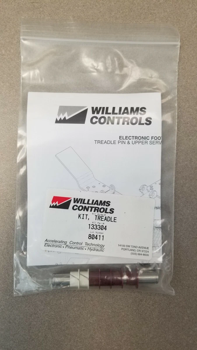 133304 - KIT TREADLE PIN *NEW* BY WILLIAMS CONTROLS, | eBay