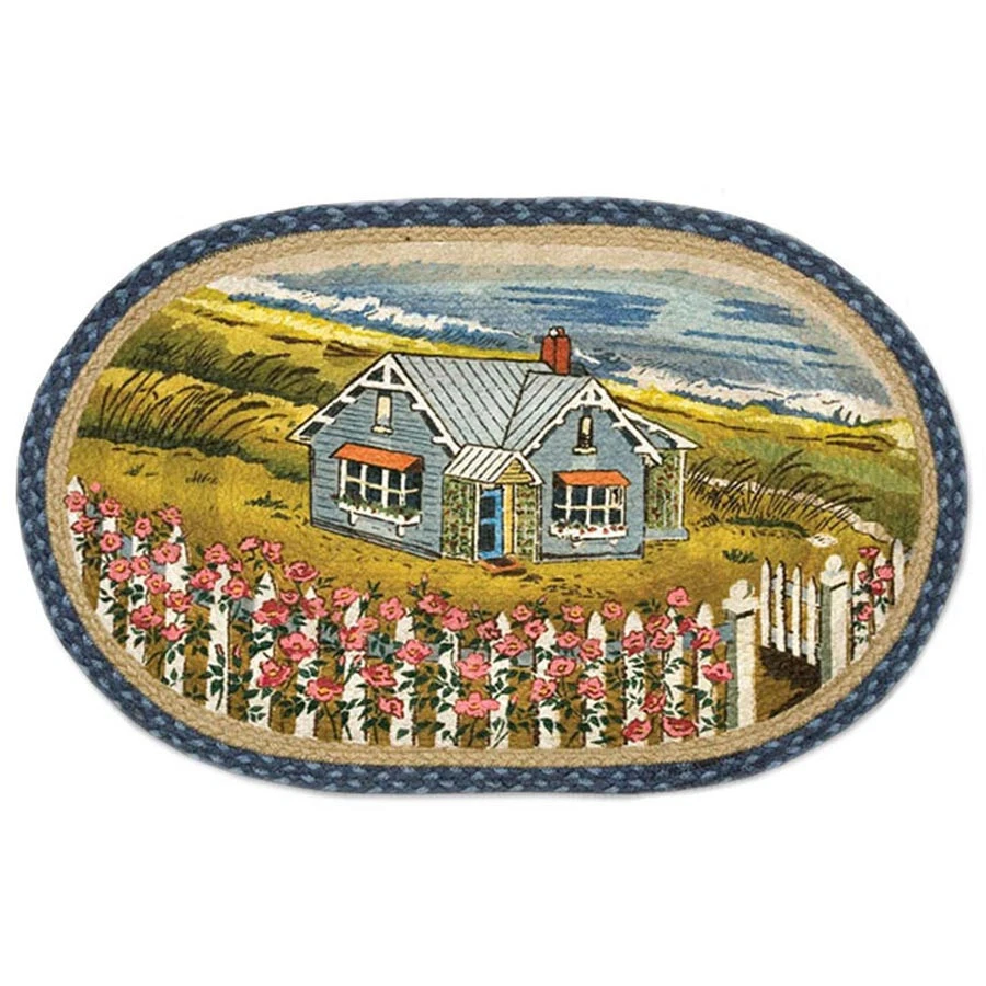 Cottage 1016 Licensed Print Rug 20"x30" by Earth Rugs 1016