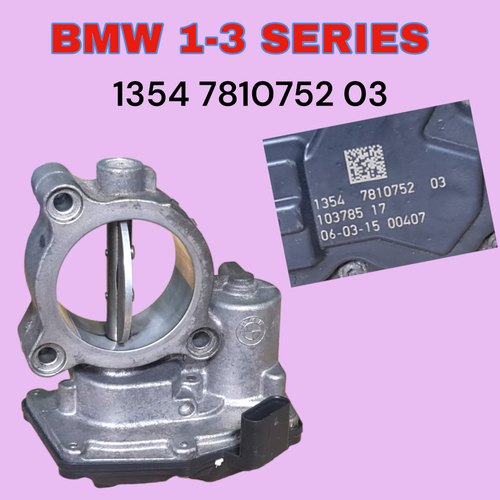 BMW 1 3 SERIES 2.0 DIESEL THROTTLE BODY N47 7810752 10378517