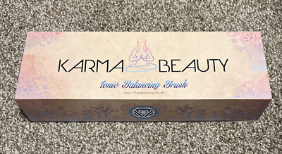 Karma Beauty Ionic Balancing Straightening Brush - Turquoise Up To 450gr.