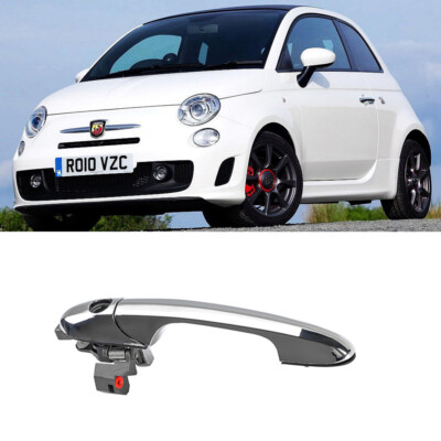 Außen Türgriff Beifahrerseite Vorne Recht für FIAT 500 500C ab 2007 Glanz Chrom