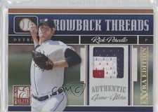 2008 Donruss Elite Extra Edition Throwback Threads Prime 3/10 Rick Porcello 0f8