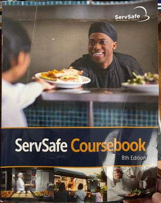 SERVSAFE COURSEBOOK, 8TH EDITION, TEXTBOOK - Paperback.