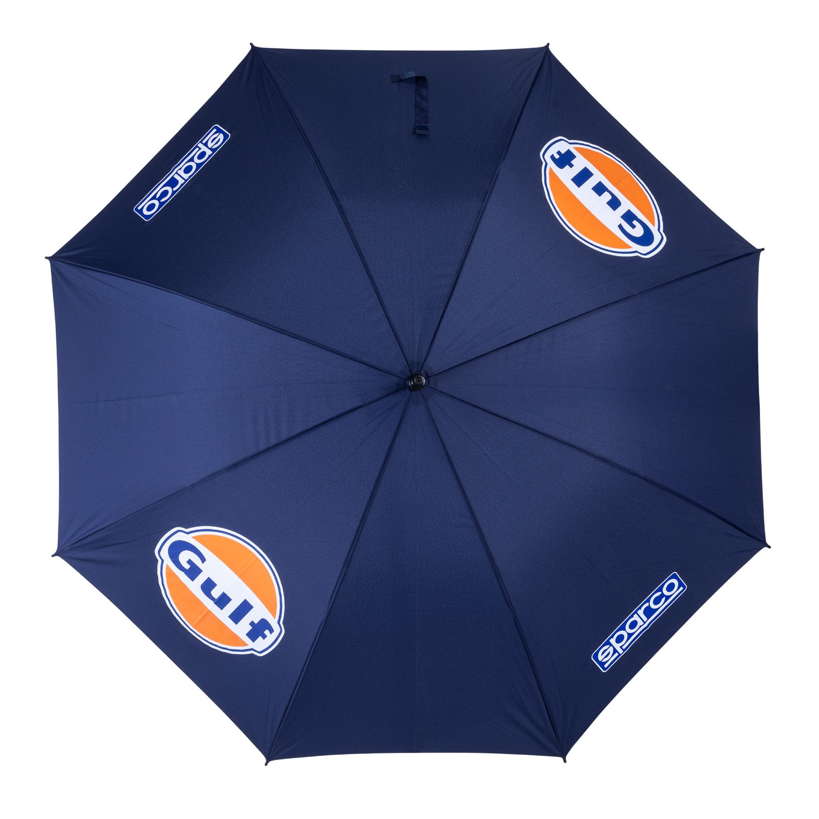 Sparco Gulf Racing Umbrella Navy Large 120cm Diameter Motorsport Paddock Navy