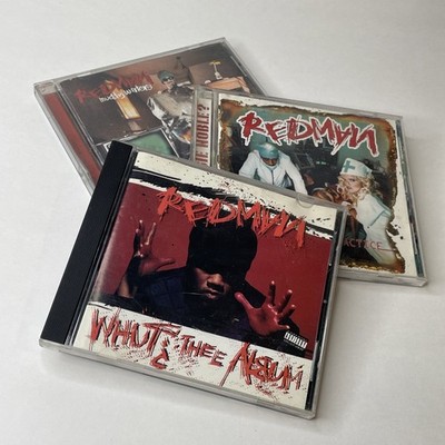 Redman 3 CD Lot - Muddy Waters & Malpractice Def Jam Hip Hop Rap 90s 2000s