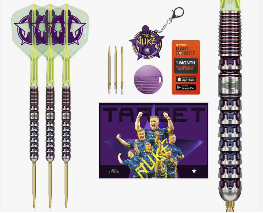 Luke “The Nuke” Littler 2025 World Champion Edition Darts – Target