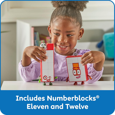 Numberblocks Friends Eleven and Twelve Figures Numbers for