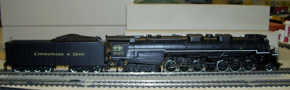Rivarossi HO Chesapeake & Ohio 2-6-6-6 Allegheny Loco #1629 DCC Ready, LN In Box - Image 2 of 4