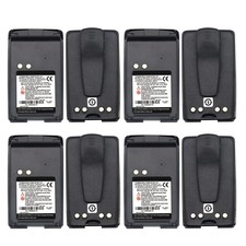 8PCS Rechargeable PMNN4075A Batteries for Motorola Mag One BPR40 - New Version