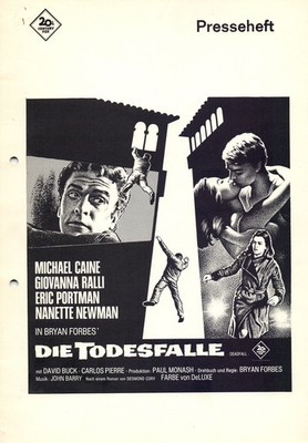 Die Todesfalle - Michael Caine - Giovanna Ralli - Presseheft (234)