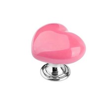 Pink Car Accessories for Women Interior Push Start Button Cover Heart Color 2