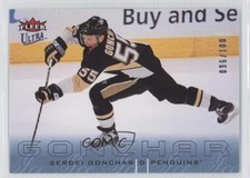 2009-10 Fleer Ultra Ice Medallion 96/100 Sergei Gonchar #162 0c3