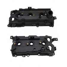 TRQ Engine Valve Cover Pair w/Gasket LH RH Sides Compatible with Nissan Infin...