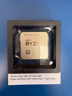 AMD Ryzen 7 3700X CPU ジャンク AMD Ryzen 7 3700X 3.6GHz Octa-Core Am4 CPU Processor (100