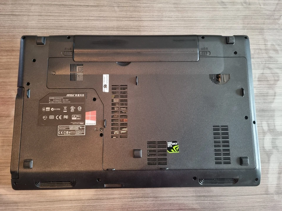 Ordinateur PORTABLE GAMER MSI GE60-2PE MS-16GF I5 4210H 8 Go pas de disque - Photo 4/4