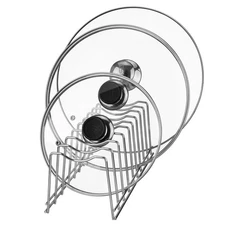 Best Kitchen Pot Lid Holder Organizer Rack Cutting Boards, Bakeware, Reusable