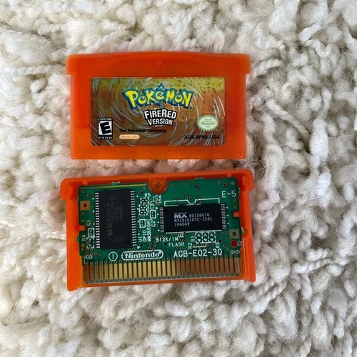 Pokemon: FireRed Version (Nintendo Gameboy Advance, 2004) GBA Authentic Tested