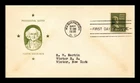 US COVER FIRST DAY OF ISSUE PRESIDENTIAL SERIES MARTIN VAN BUREN