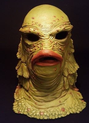 DON POST STUDIOS UNIVERSAL CREATURE FROM THE BLACK LAGOON RARE MASK VER. A