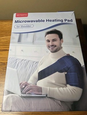Microwavable Shoulder Heating Pad -Moist Heat Wrap for Pain Relief  by Comfytemp