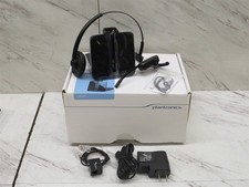Open Box Plantronics WH500 Wireless Headset w/ Cradle C054 w/ AC