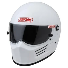 Simpson Racing 7200031 Snell SA2020 - Bandit Racing Helmet - Large - White