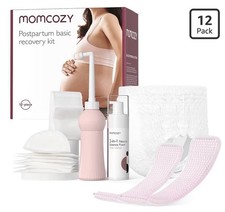 Momcozy Postpartum Basic Recovery Kit Pink Model PK007