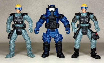 Lot of 3 Vintage Chap Mei Action Figures