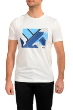 Hugo Boss Men's "Teeonic Graphic Print Short Sleeve T-Shirt US M IT 50