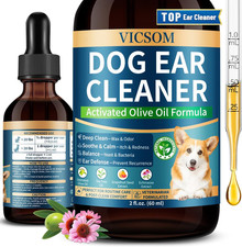 Pup Labs Ear Clear, Natural Dog Ear Cleaner and Infection Treatment for Dogs