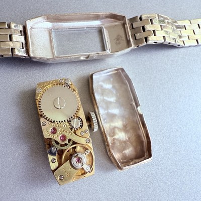 Vintage Art Deco Solid 14k Gold Ladies Women’s Swiss Mechanical Watch WORKING Vintage Art Deco Solid 14k Gold Ladies Women main image 3