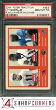 2004 FLEER TRADITION #352 LARRY FITZGERALD RC CARDINALS HOF PSA 10