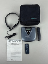 Vintage 1996 Kenwood DPC-971 Discman Portable CD Player Battery Extender Bundle