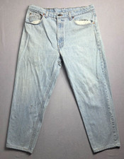 Vintage 1989 Levi's 550 Jeans Mens 36x28 Tapered Relaxed High-Rise 80's USA
