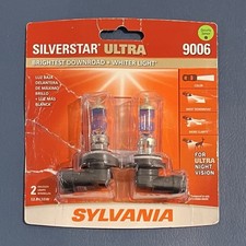 Sylvania 9006 Silverstar Ultra High Performance Headlight Pair Set 2 Bulbs