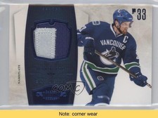 2010 Panini Dominion Jerseys Nameplate Prime 12/25 Henrik Sedin #95 HOF READ 2d8