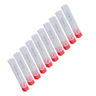 For Aluminum 10Pack 3 Flute 1/4'' Alu-Power Regular Length Carbide End Mill